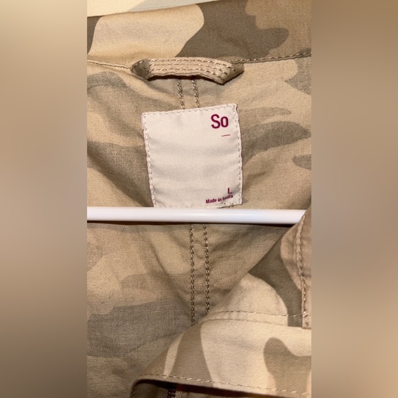 SO Camo Jacket size L - Picture 3 of 5
